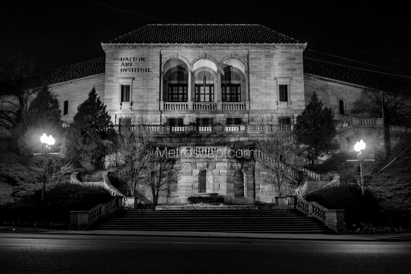 Black & White Dayton Architecture Pictures