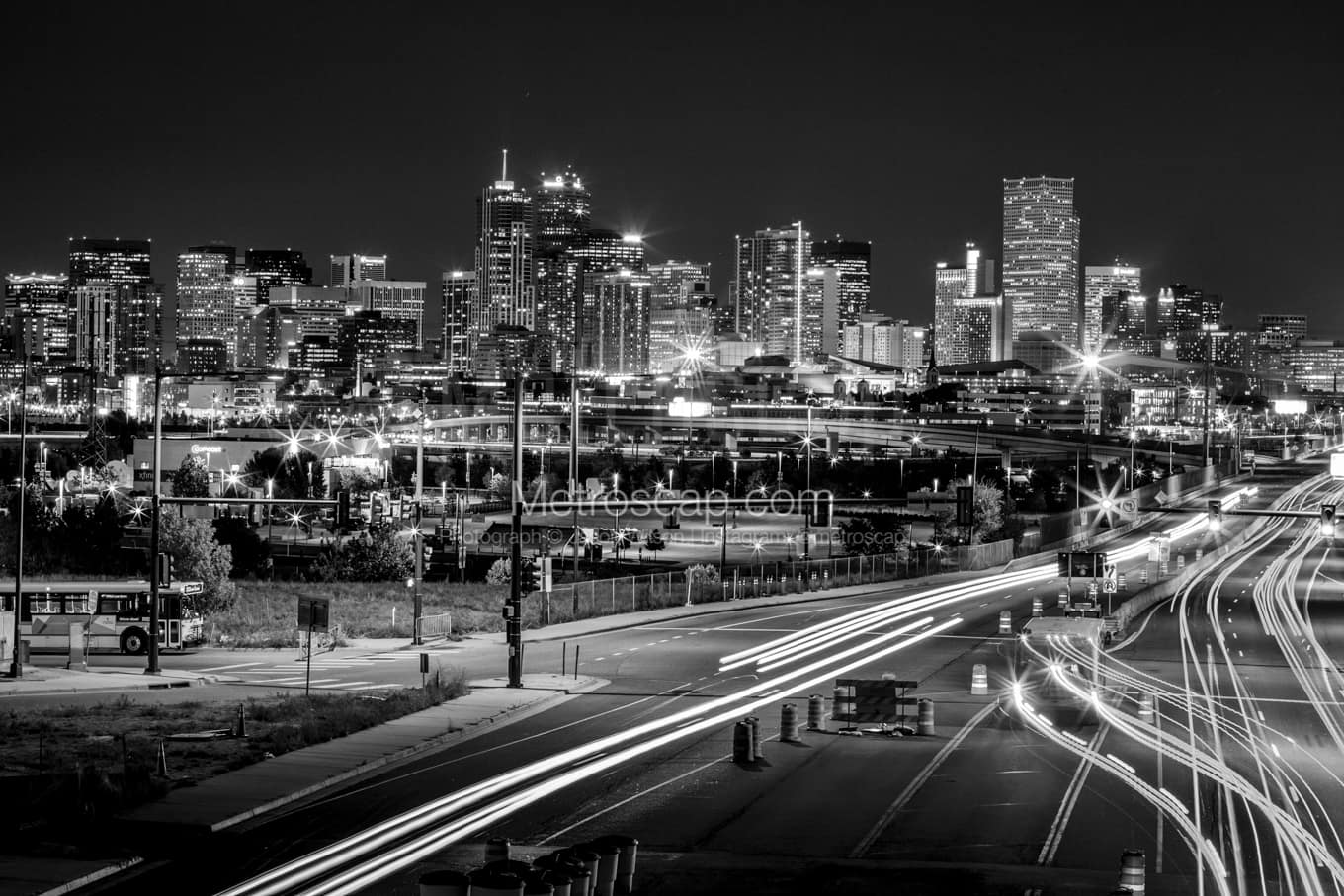 Black & White Denver Architecture Pictures