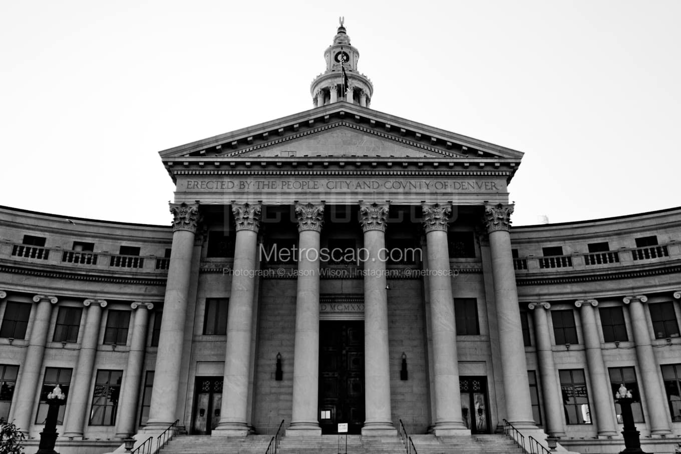 Black & White Denver Architecture Pictures