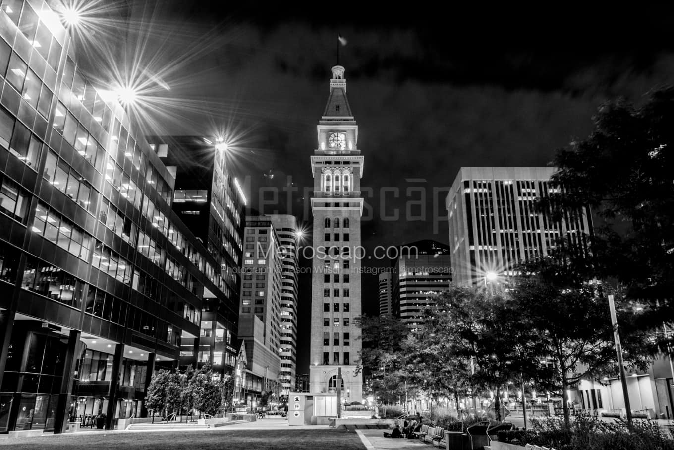 Black & White Denver Architecture Pictures