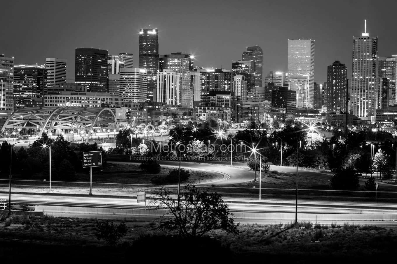 Black & White Denver Architecture Pictures