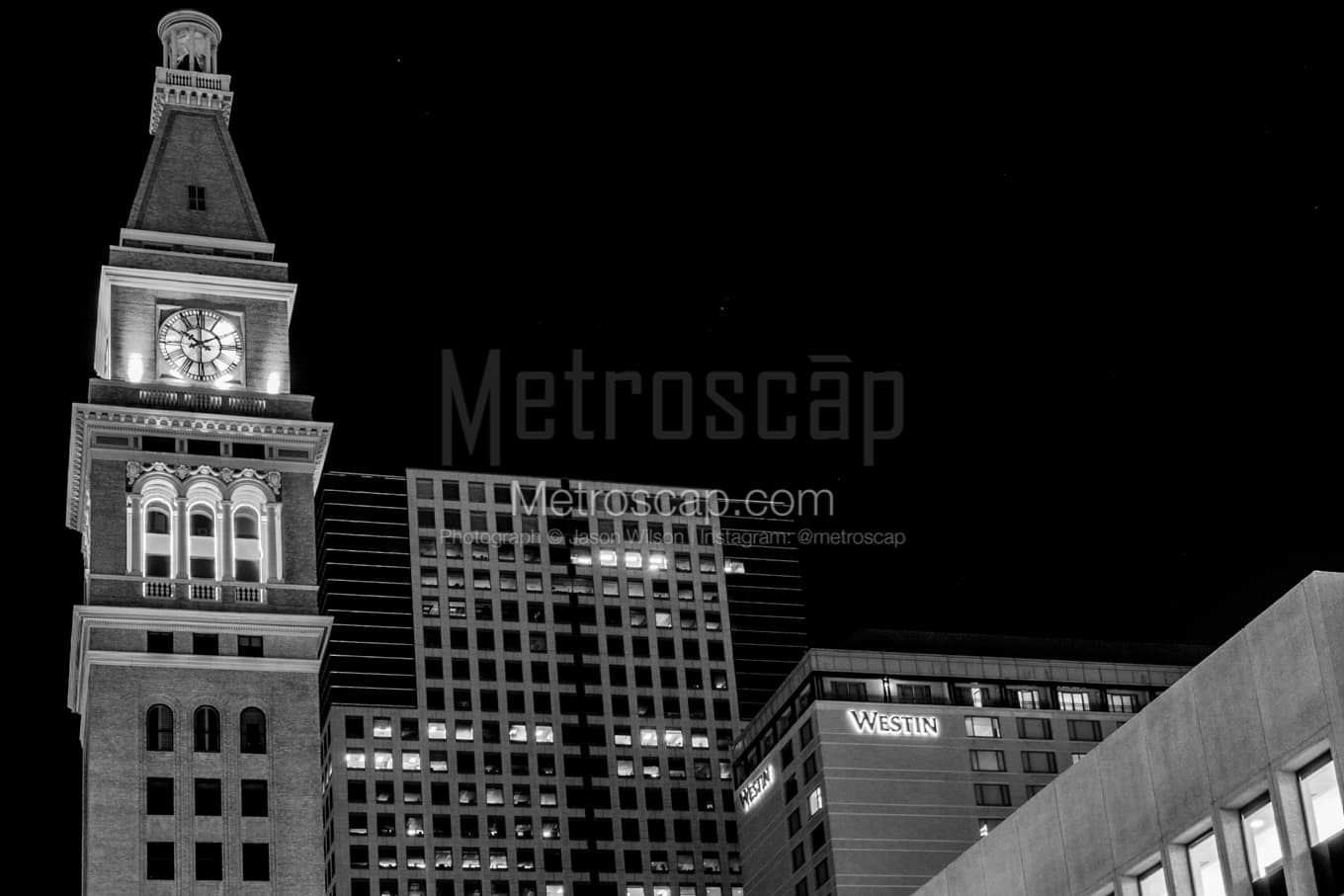 Black & White Denver Architecture Pictures