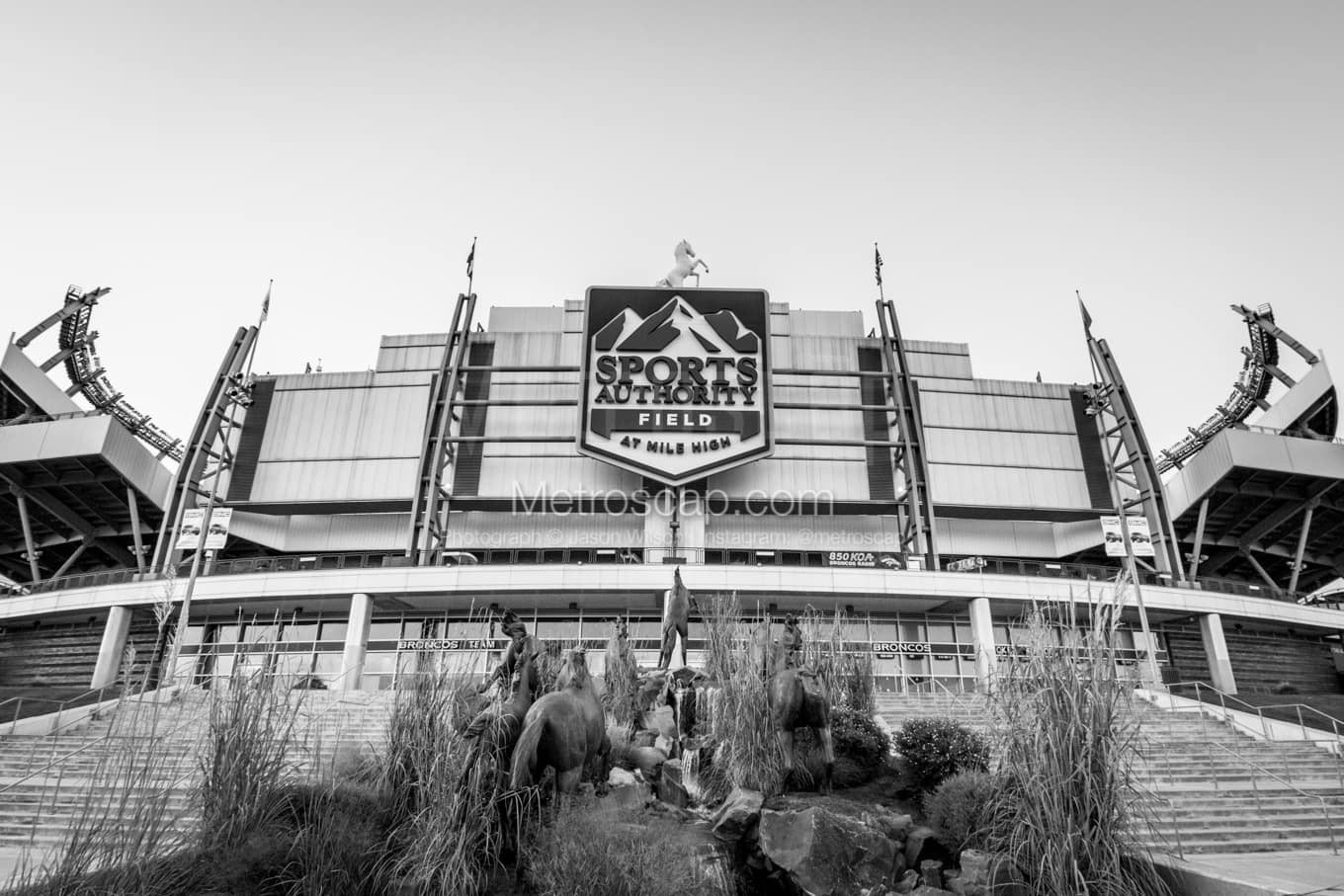 Black & White Denver Architecture Pictures