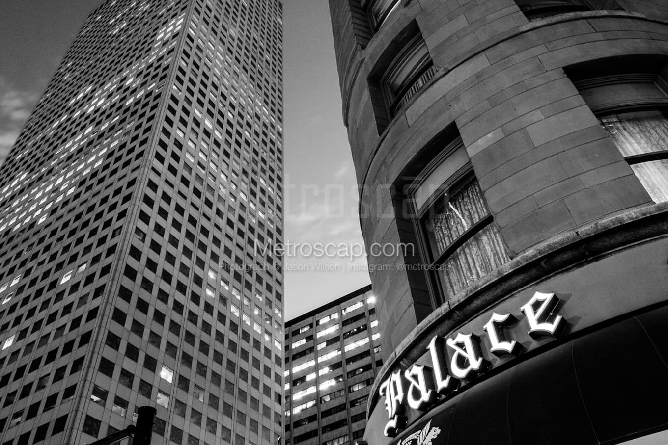 Black & White Denver Architecture Pictures