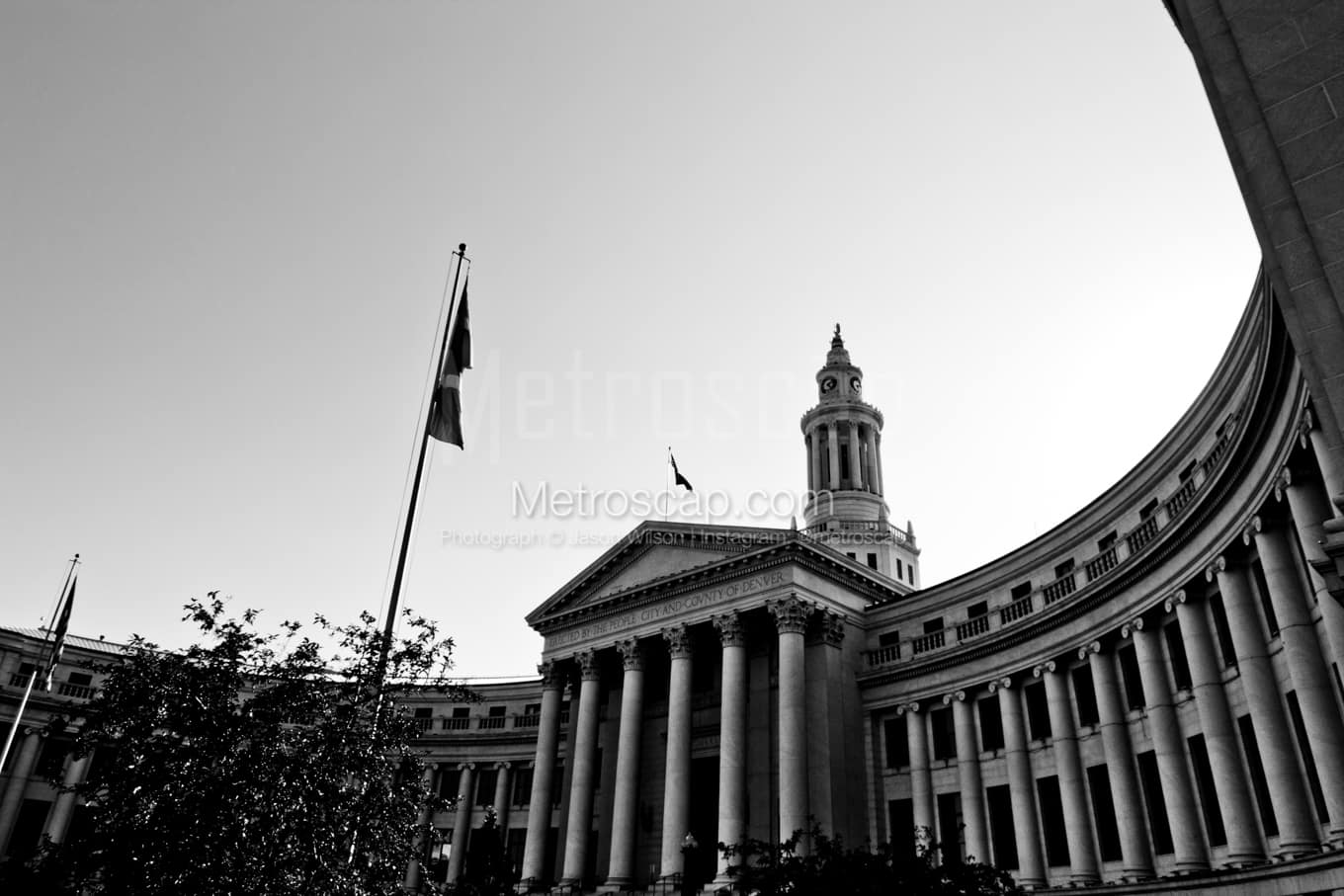 Black & White Denver Architecture Pictures