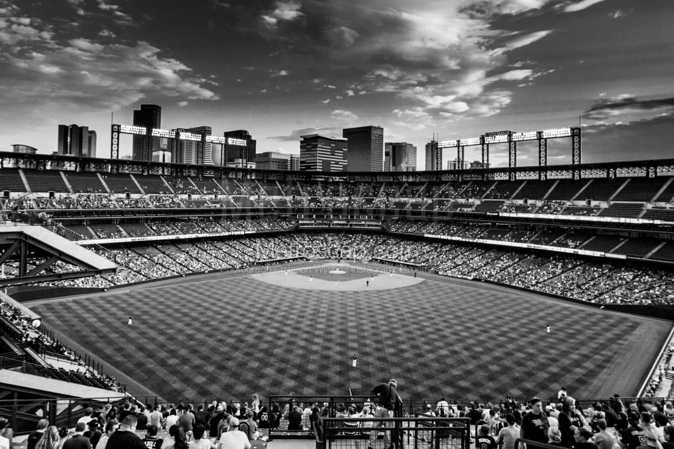 Black & White Denver Architecture Pictures