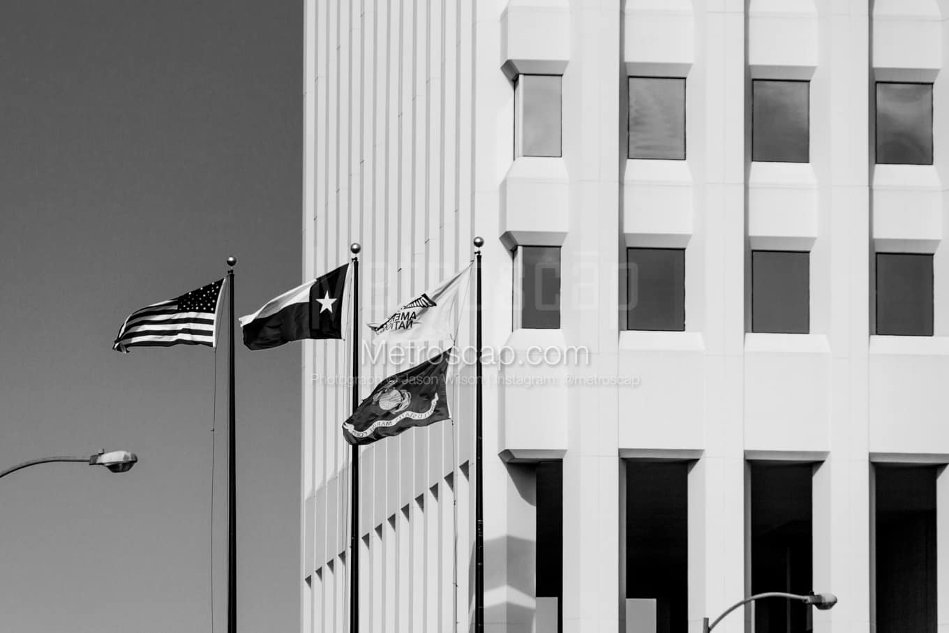 Black & White Galveston Architecture Pictures