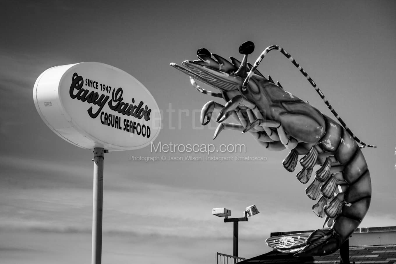 Black & White Galveston Architecture Pictures