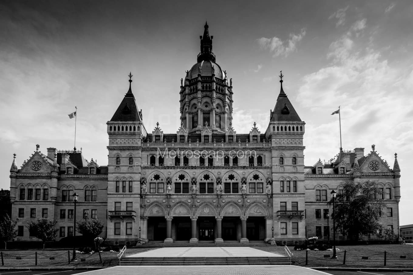 Black & White Hartford Architecture Pictures