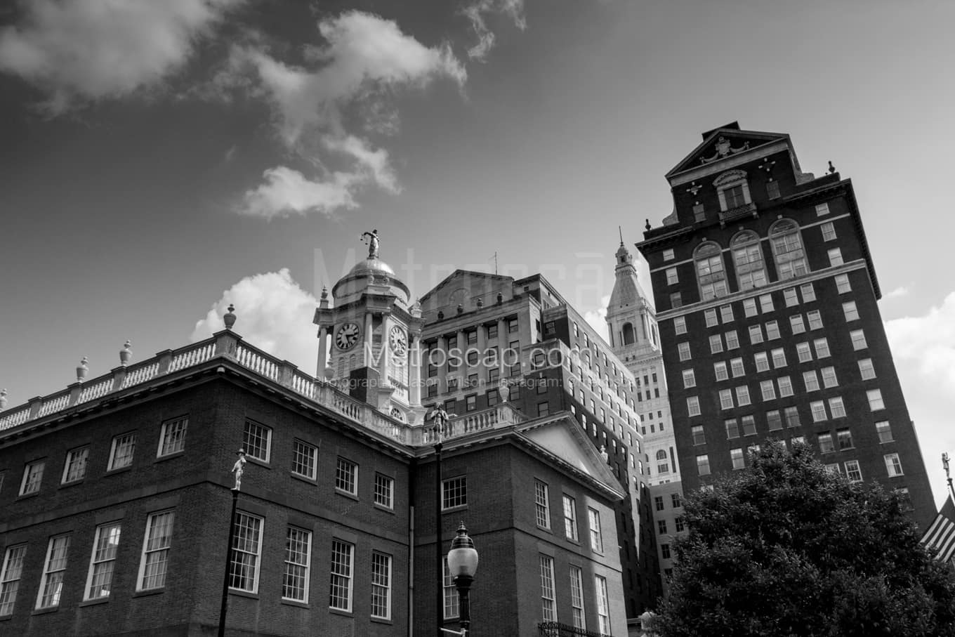 Black & White Hartford Architecture Pictures