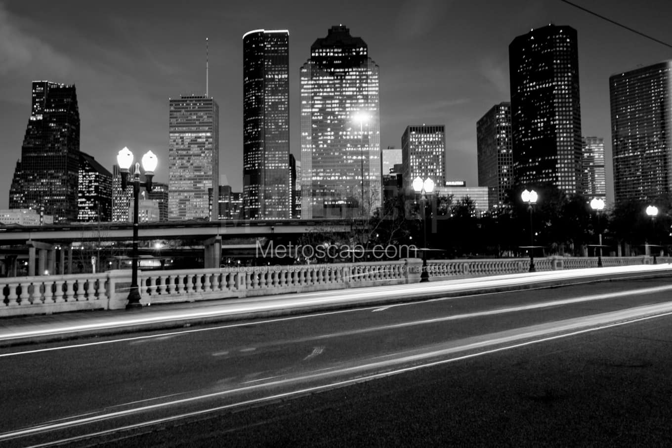 Black & White Houston Architecture Pictures