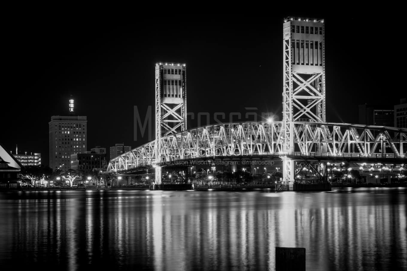 Black & White Jacksonville Architecture Pictures