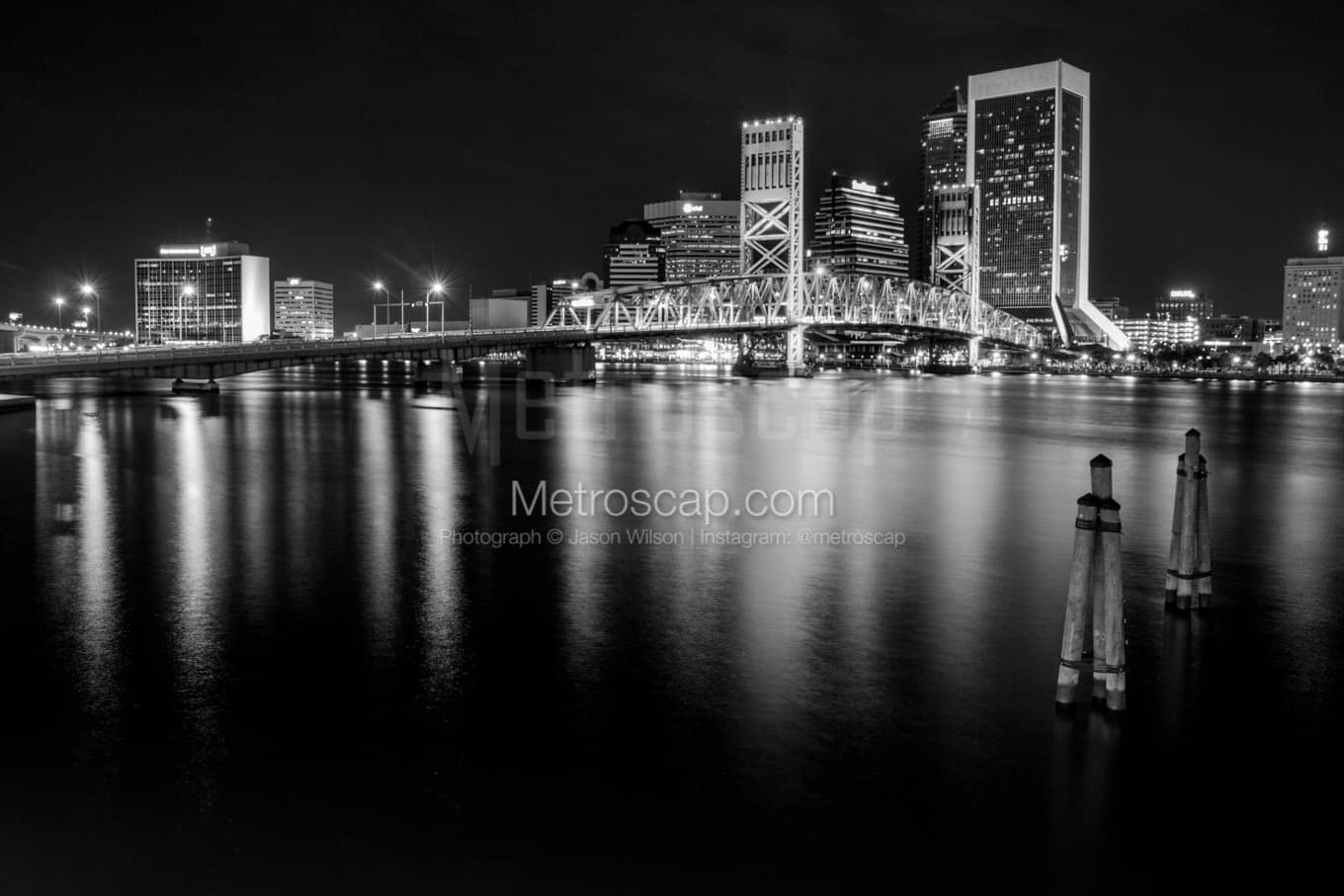 Black & White Jacksonville Architecture Pictures