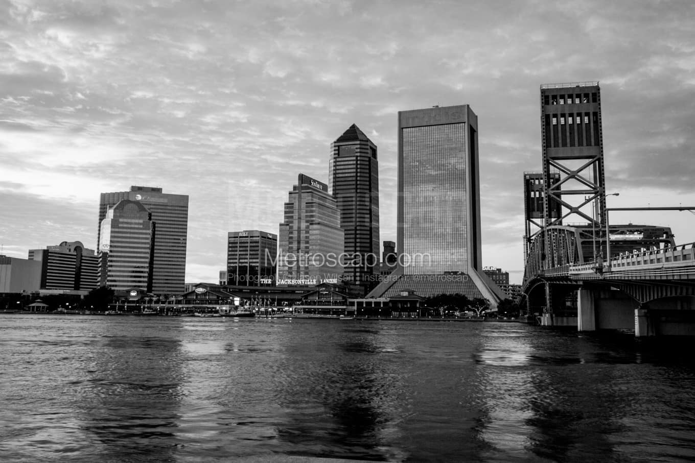 Black & White Jacksonville Architecture Pictures