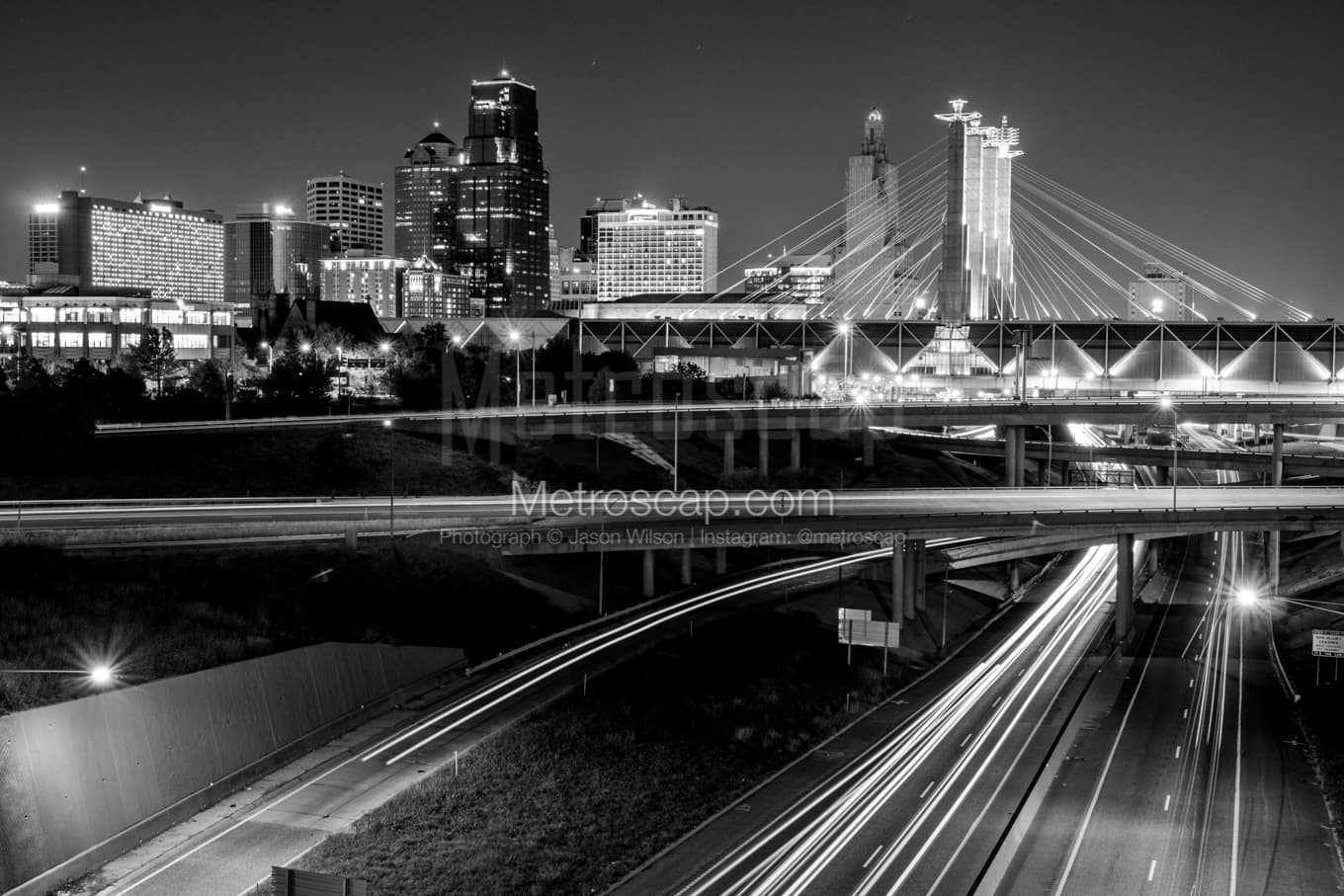 Black & White Kansas City Architecture Pictures