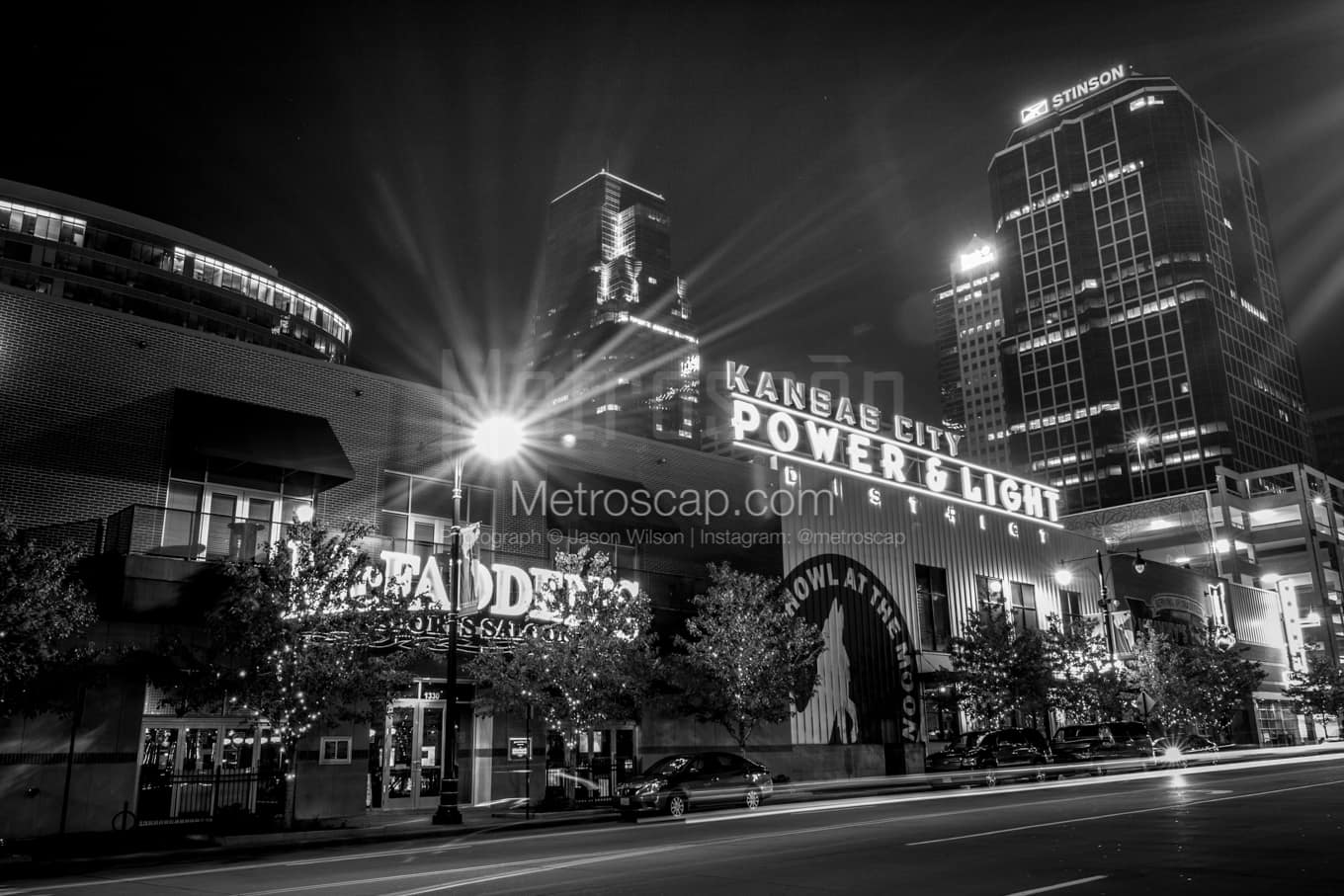 Black & White Kansas City Architecture Pictures