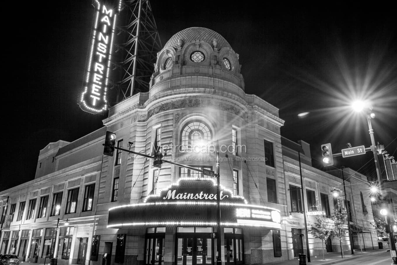 Black & White Kansas City Architecture Pictures