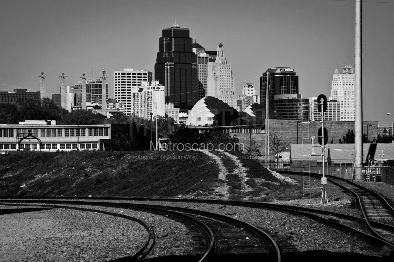 Black & White Kansas City Architecture Pictures