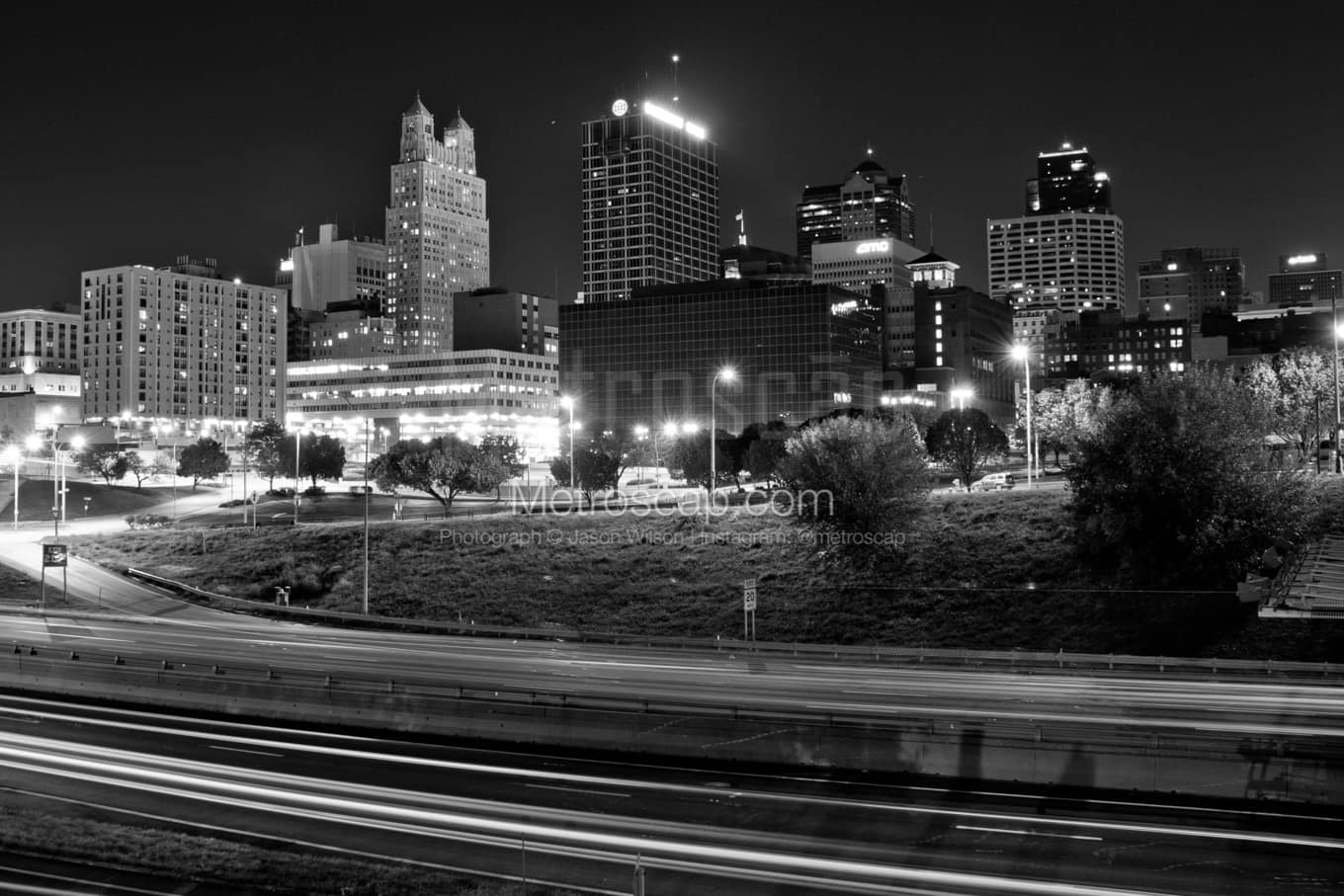 Black & White Kansas City Architecture Pictures