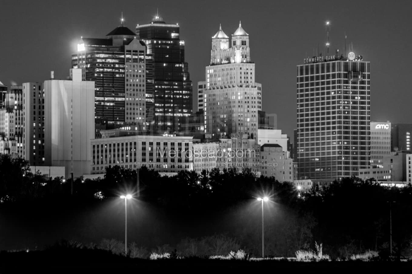 Black & White Kansas City Architecture Pictures