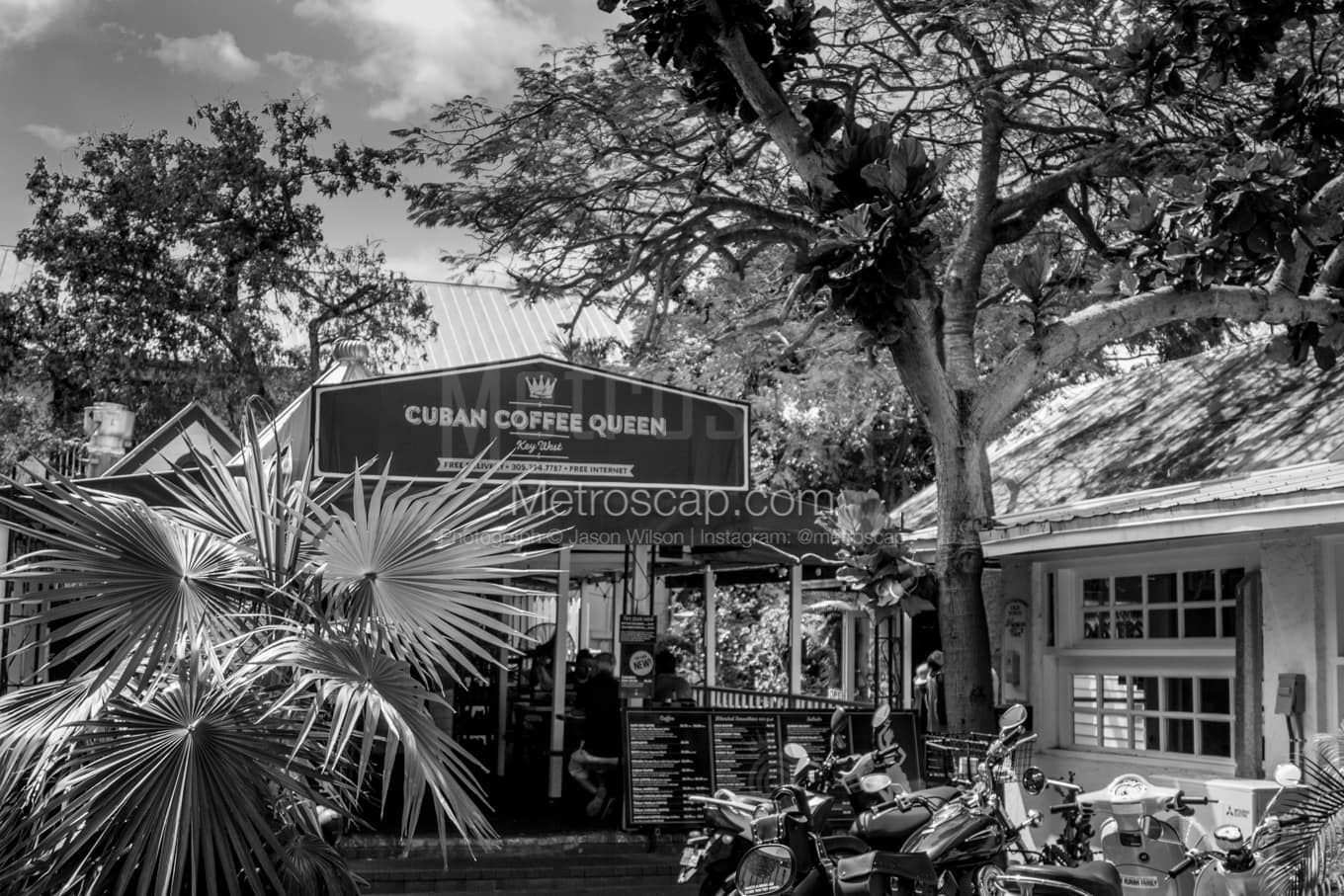 Black & White Key West Architecture Pictures