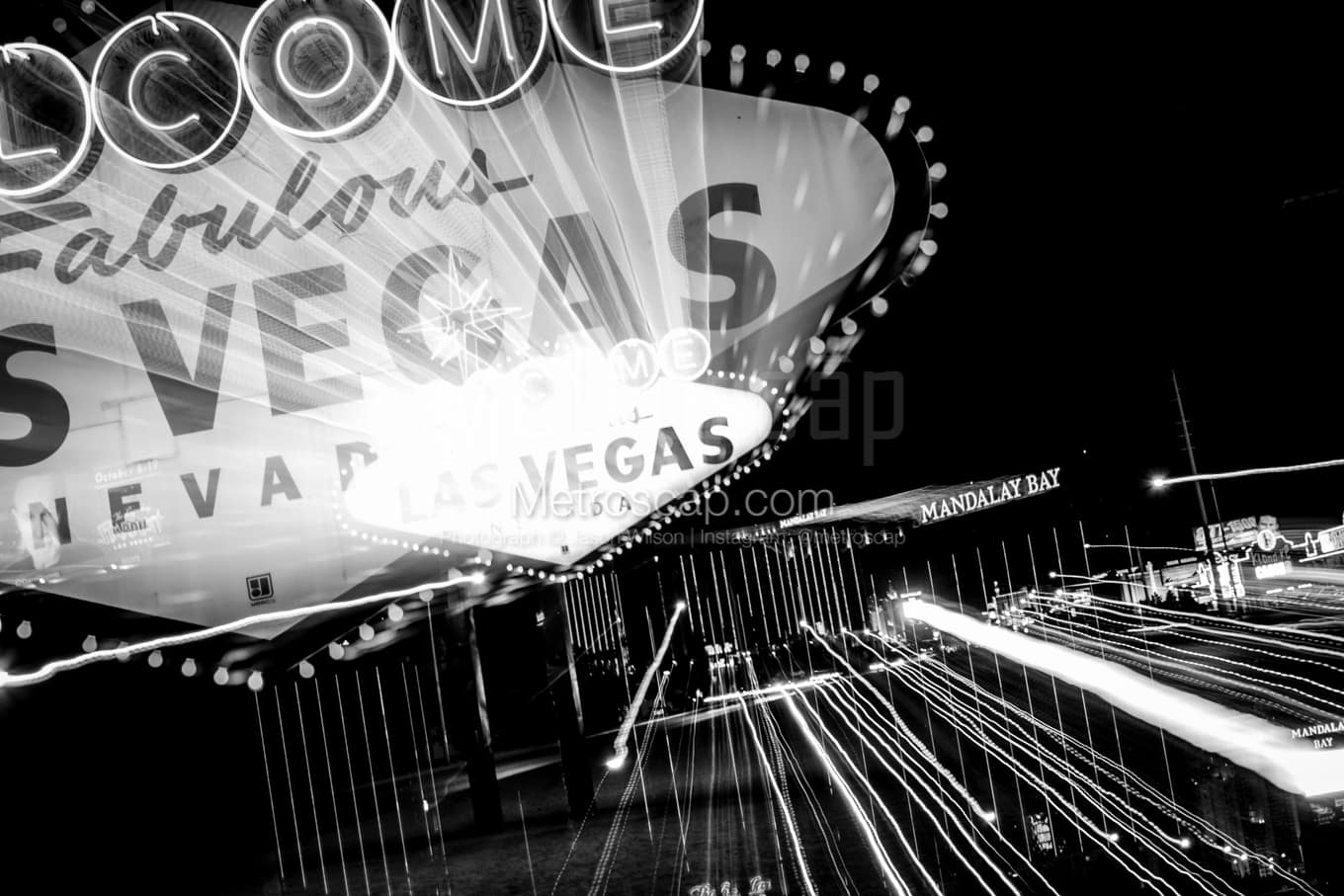 Black & White Las Vegas Architecture Pictures