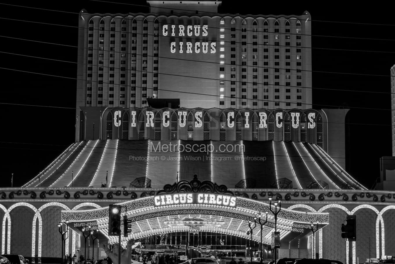 Black & White Las Vegas Architecture Pictures