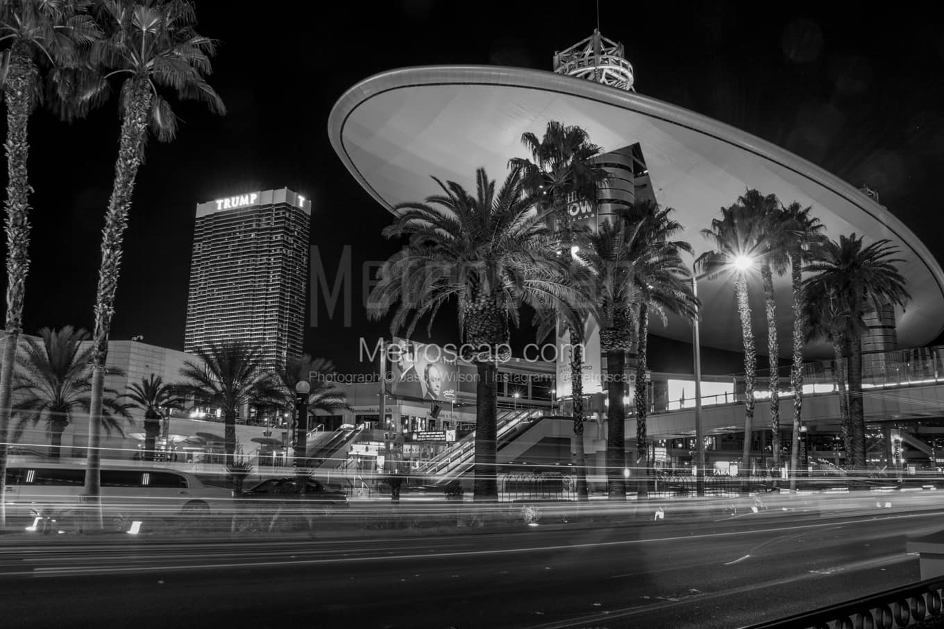 Black & White Las Vegas Architecture Pictures