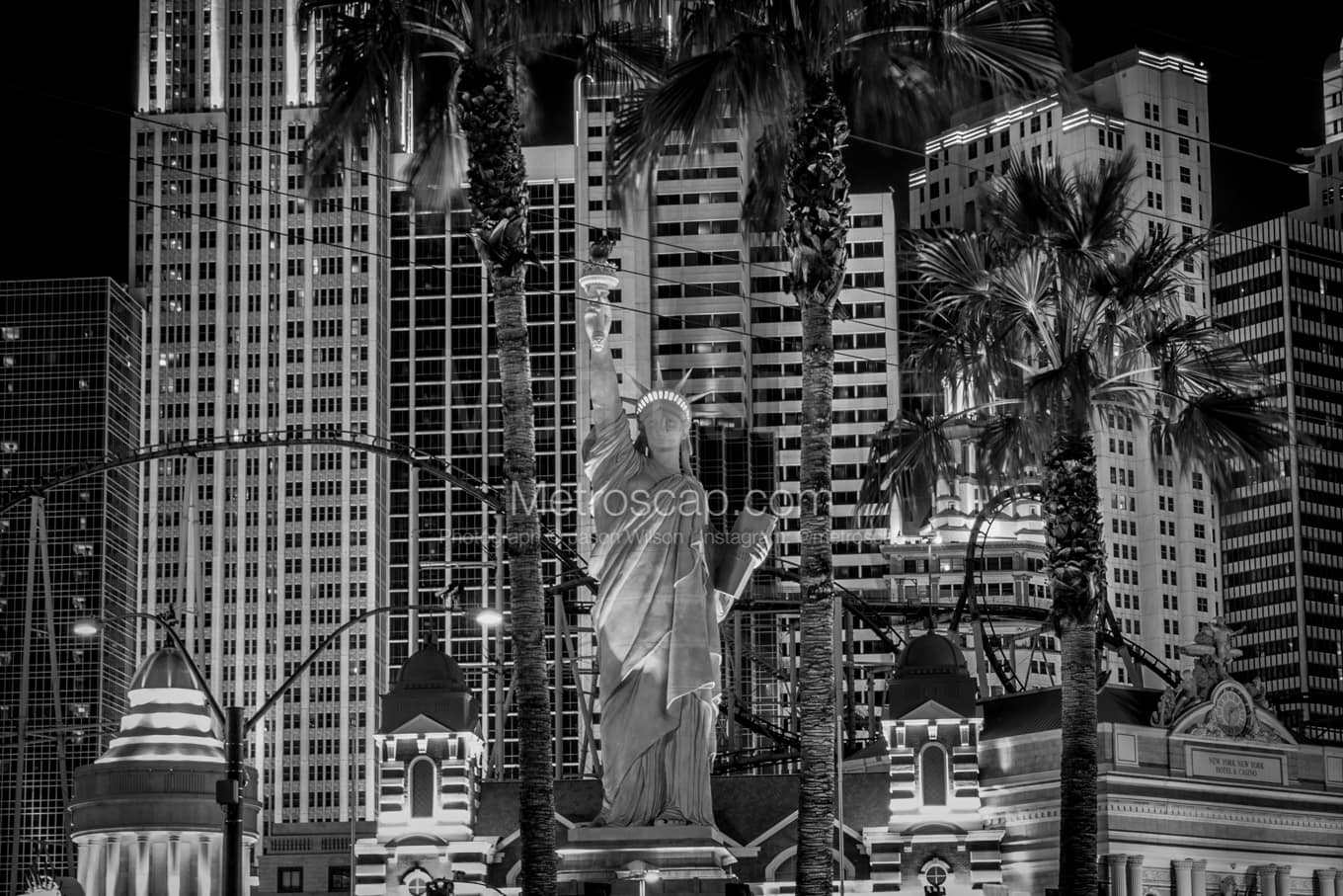 Black & White Las Vegas Architecture Pictures