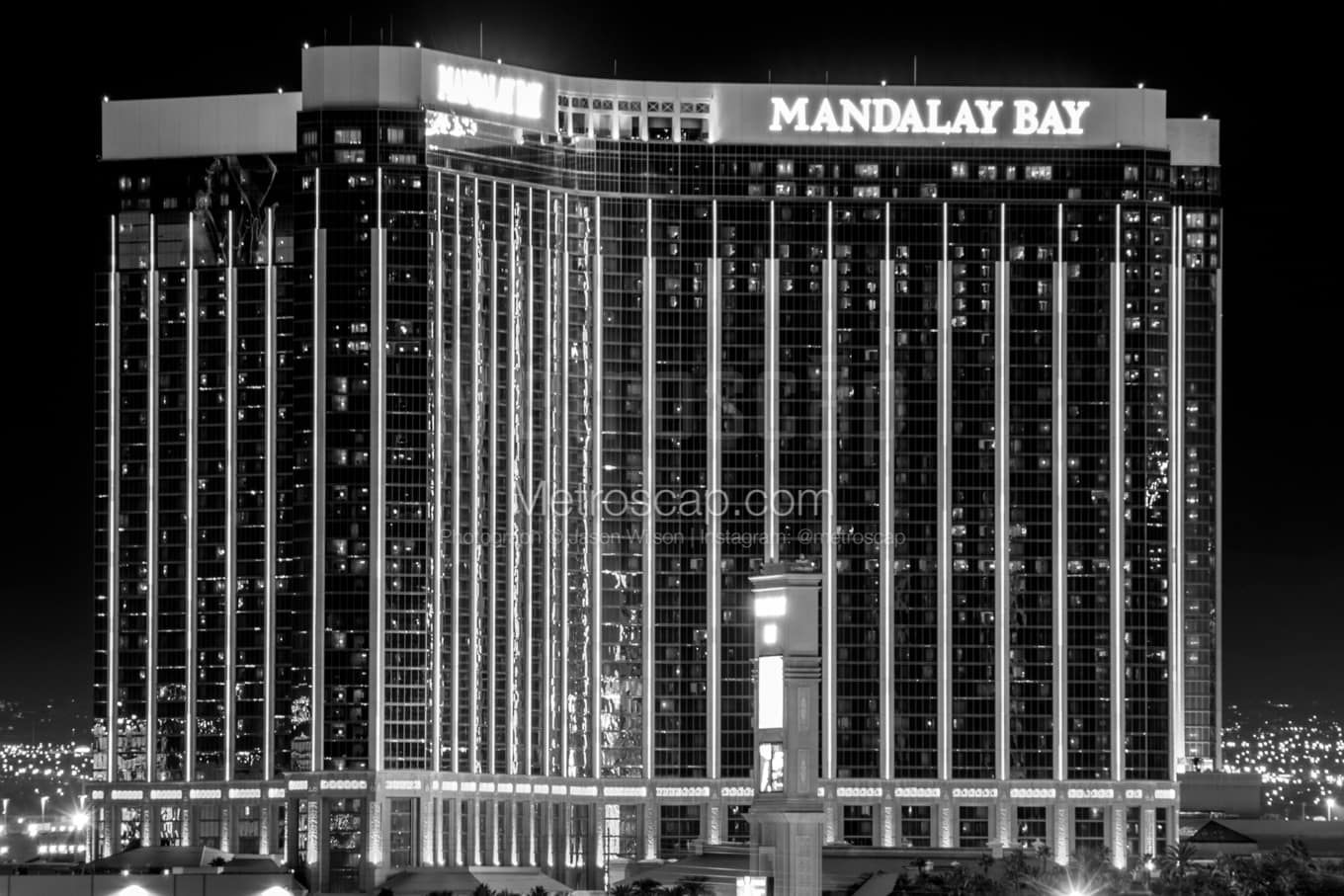 Black & White Las Vegas Architecture Pictures