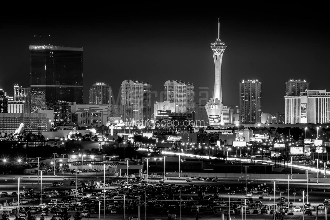 Black & White Las Vegas Architecture Pictures