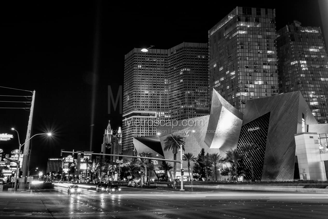 Black & White Las Vegas Architecture Pictures