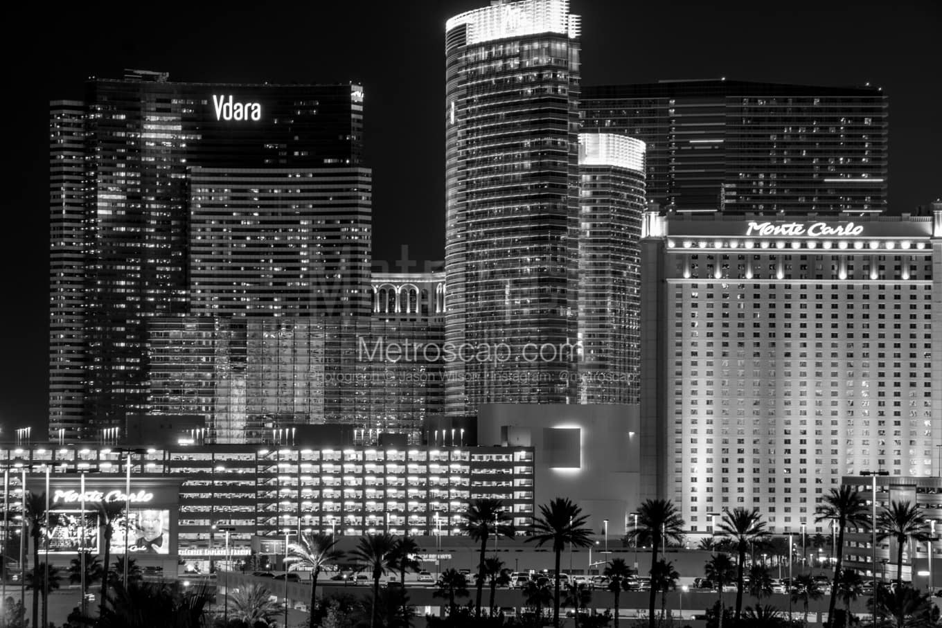 Black & White Las Vegas Architecture Pictures