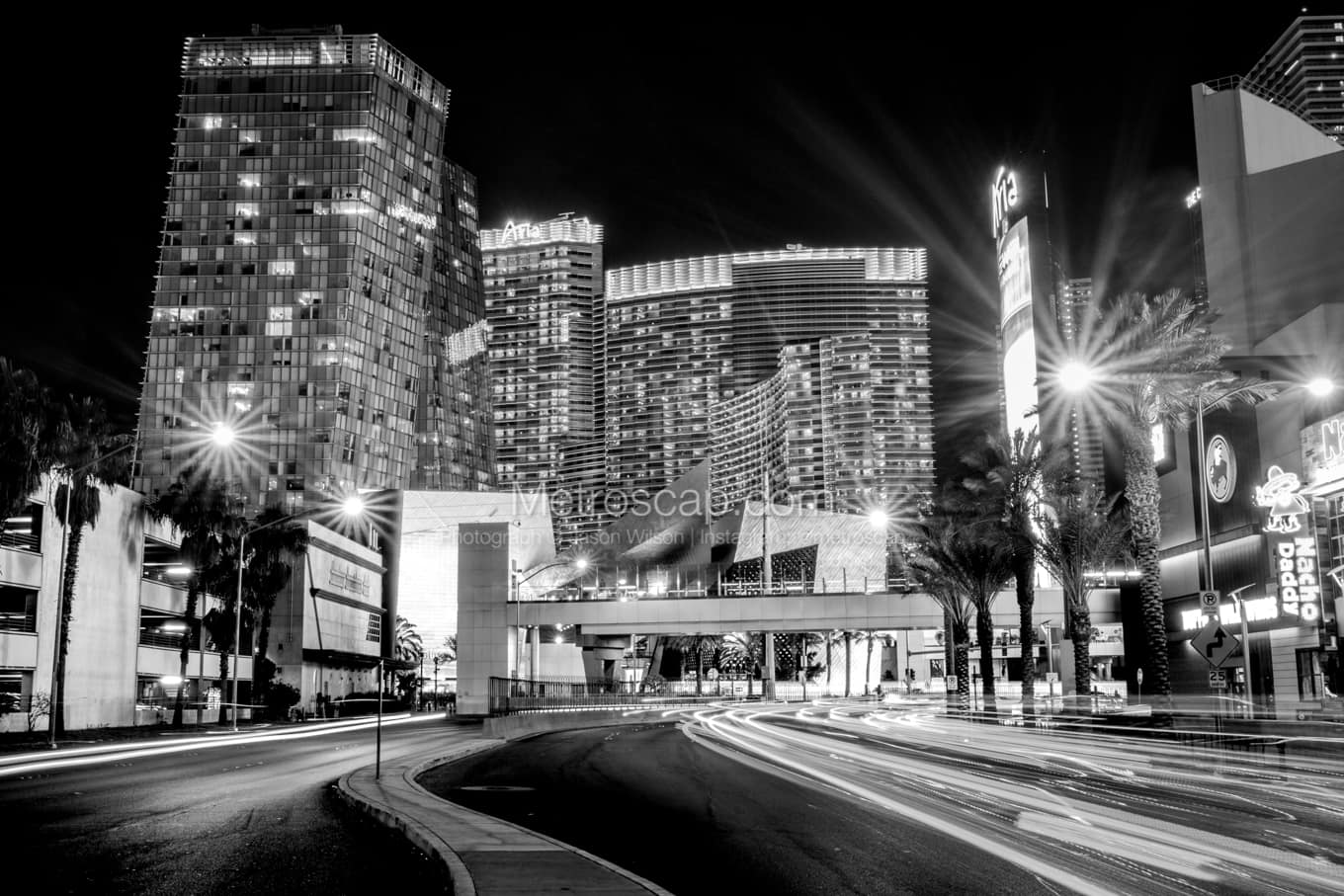 Black & White Las Vegas Architecture Pictures