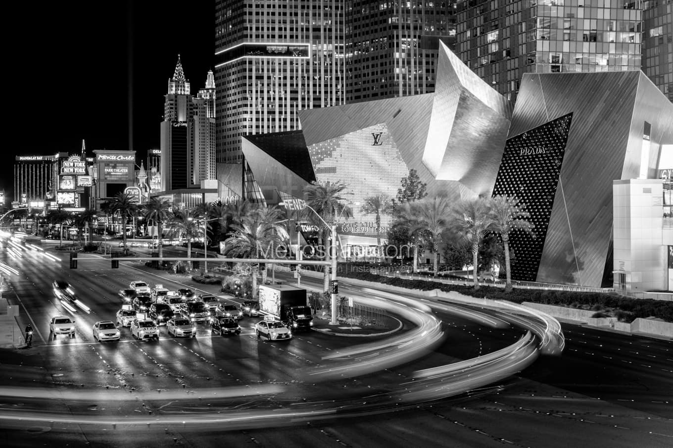 Black & White Las Vegas Architecture Pictures