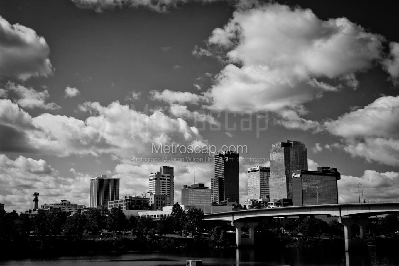 Black & White Little Rock Architecture Pictures