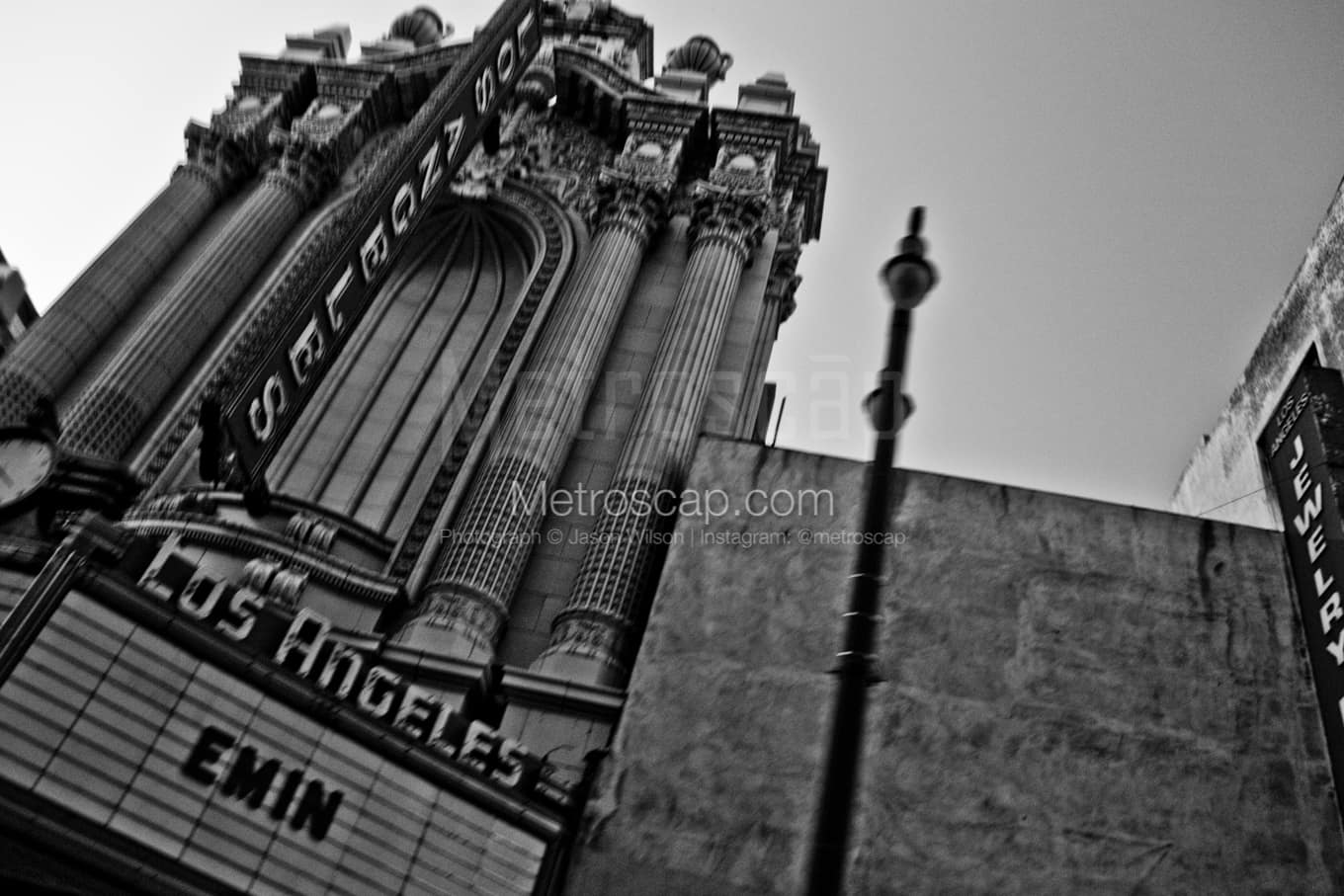 Black & White Los Angeles Architecture Pictures