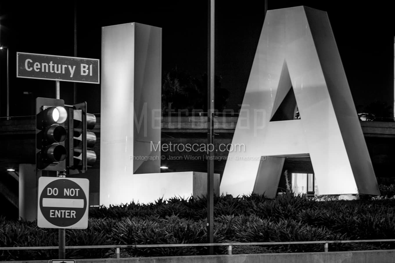 Black & White Los Angeles Architecture Pictures