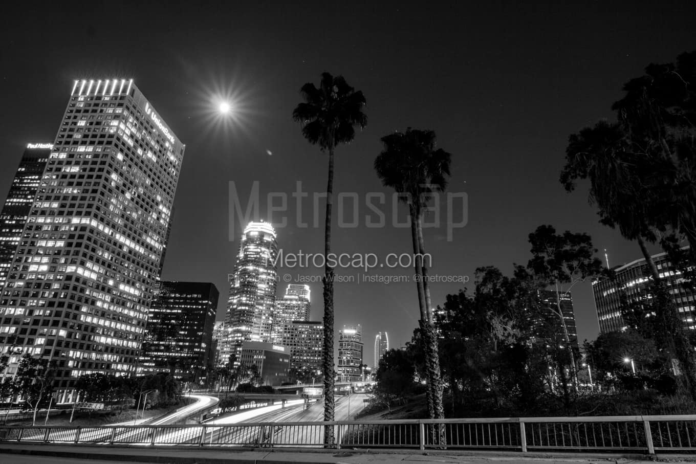 Black & White Los Angeles Architecture Pictures