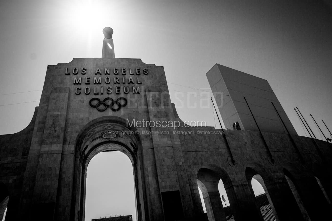 Black & White Los Angeles Architecture Pictures