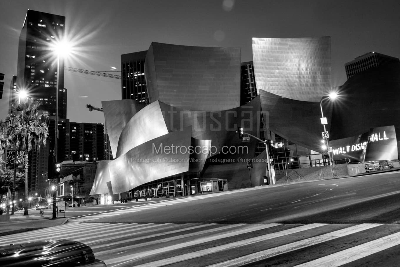 Black & White Los Angeles Architecture Pictures