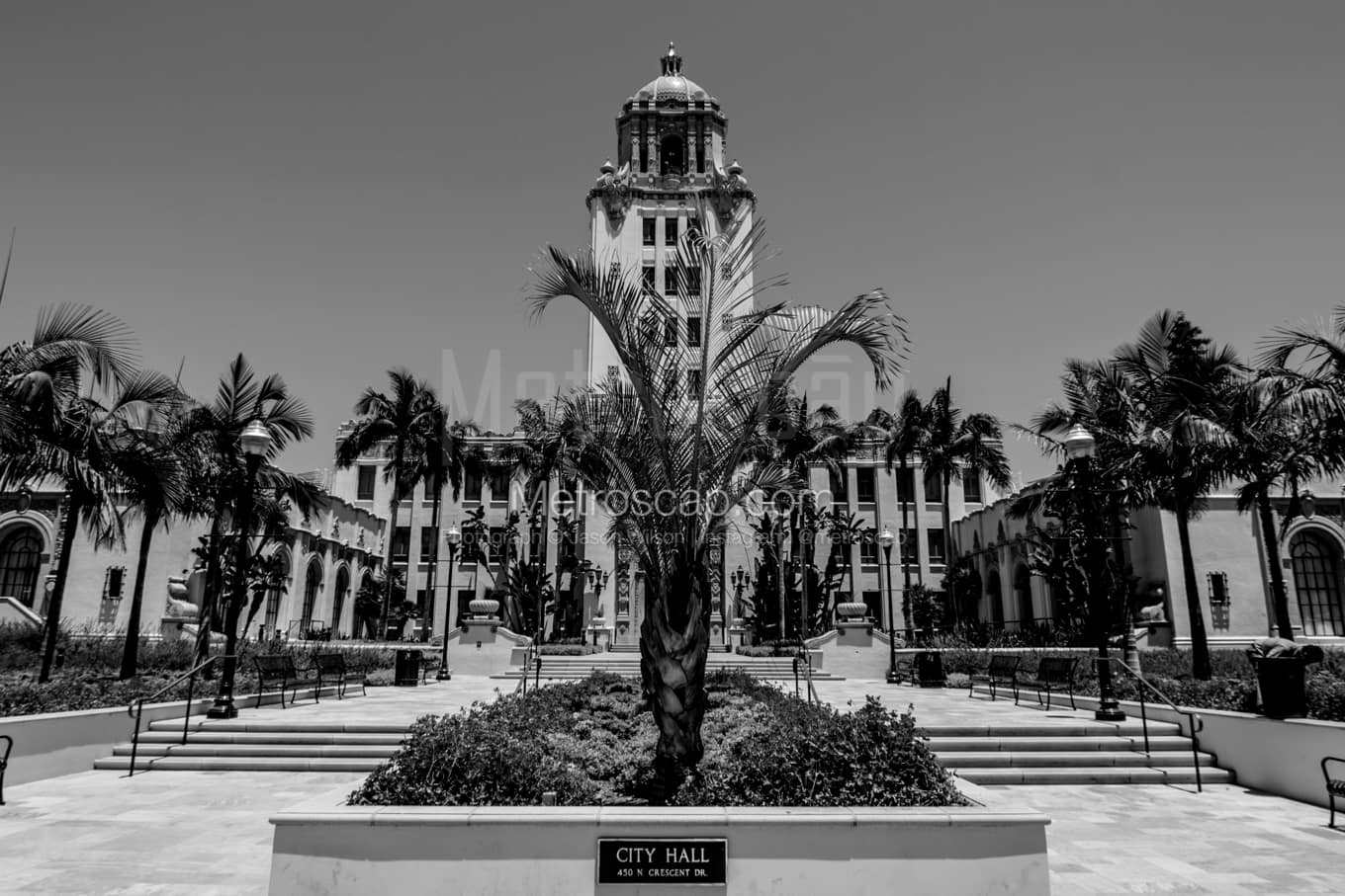 Black & White Los Angeles Architecture Pictures