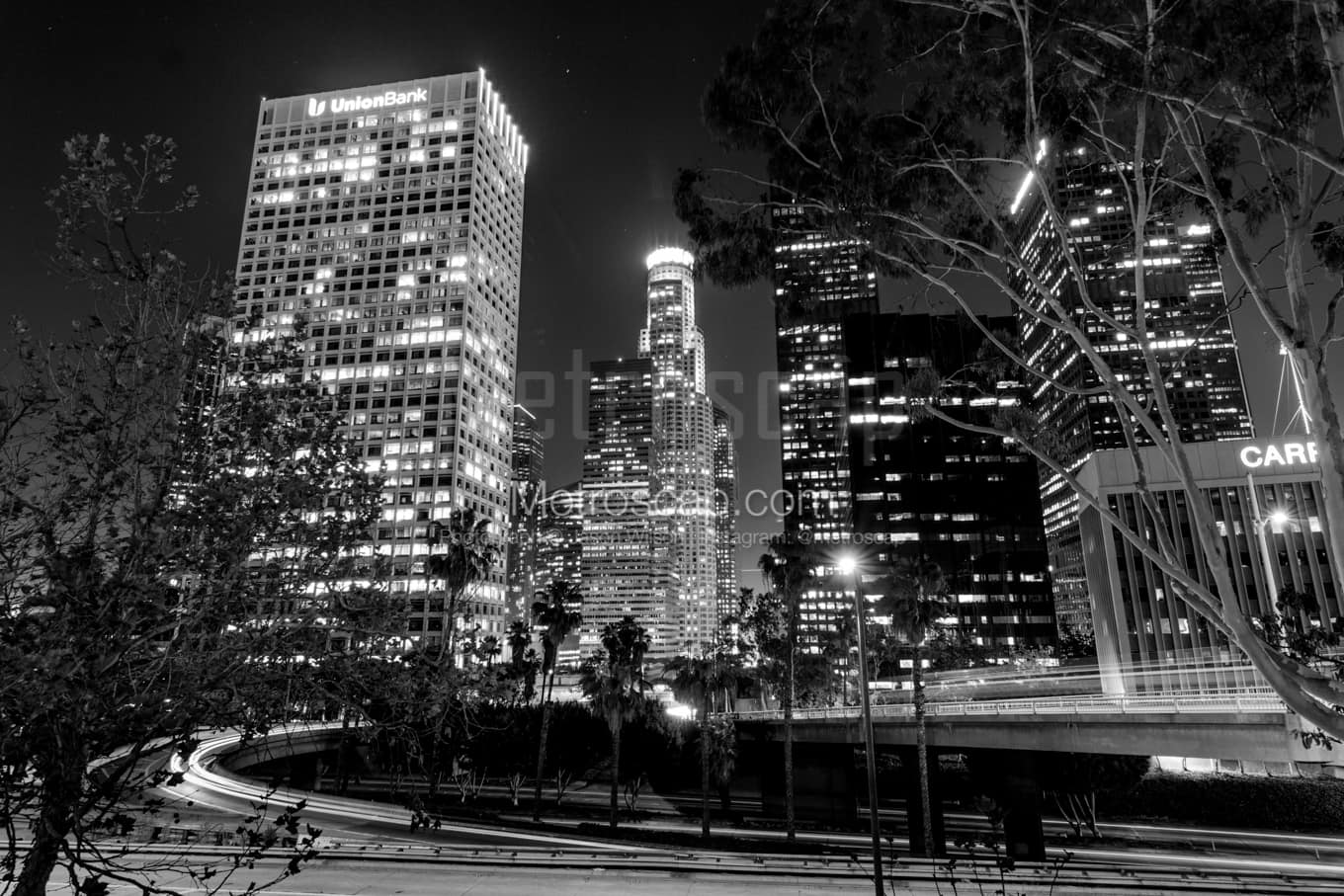 Black & White Los Angeles Architecture Pictures