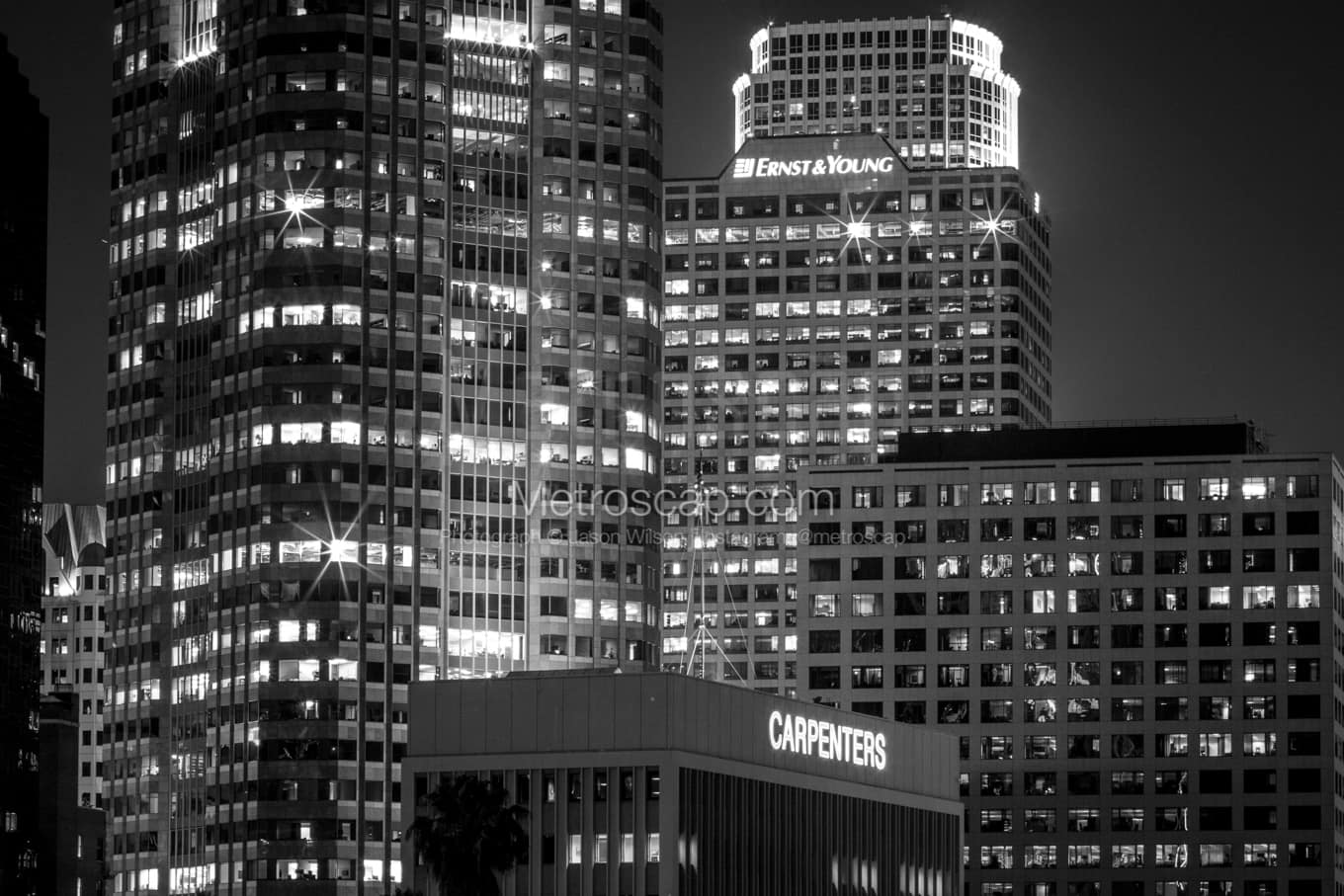 Black & White Los Angeles Architecture Pictures