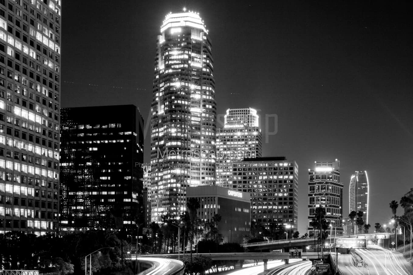 Black & White Los Angeles Architecture Pictures