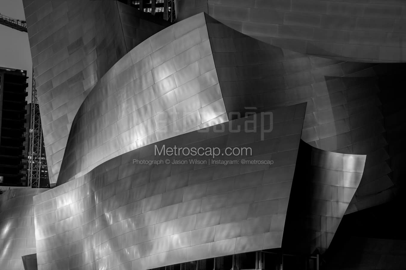 Black & White Los Angeles Architecture Pictures