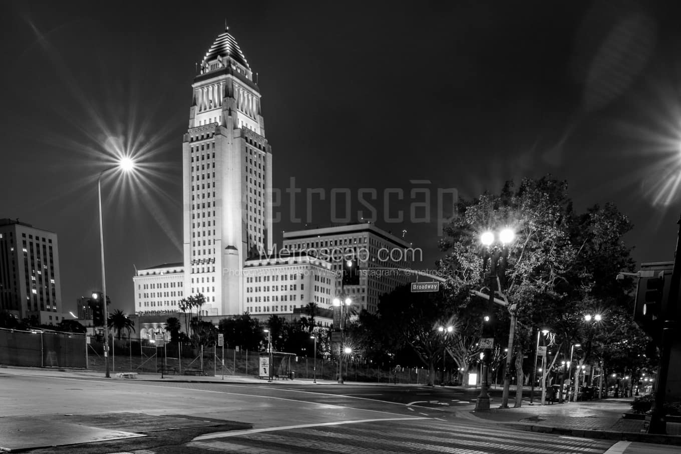 Black & White Los Angeles Architecture Pictures