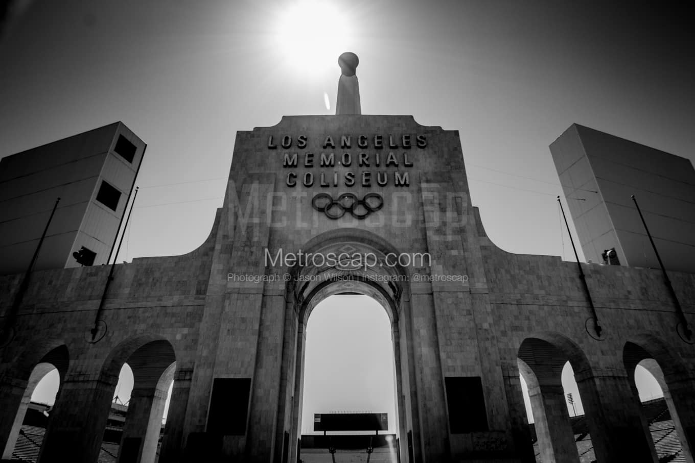 Black & White Los Angeles Architecture Pictures