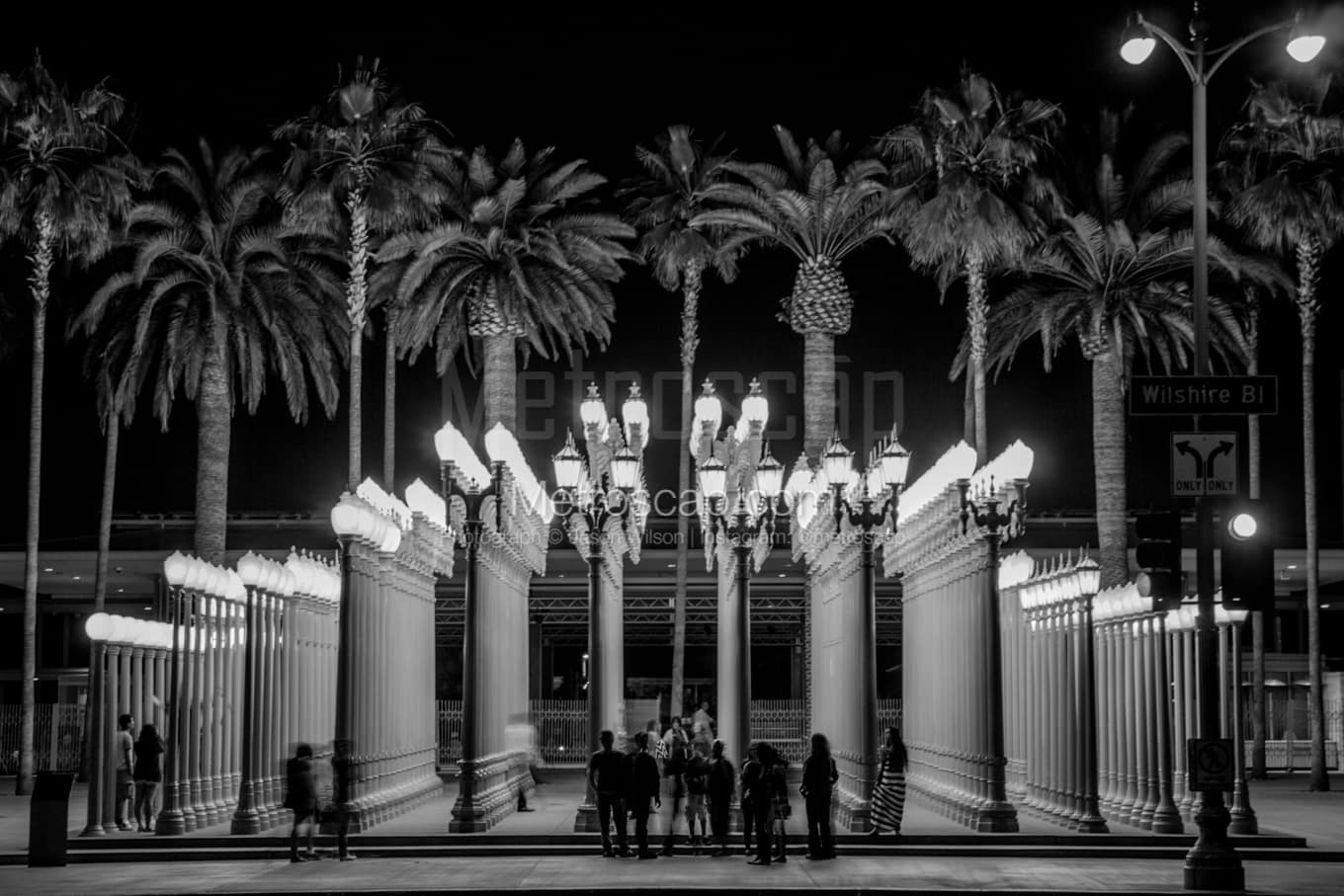 Black & White Los Angeles Architecture Pictures