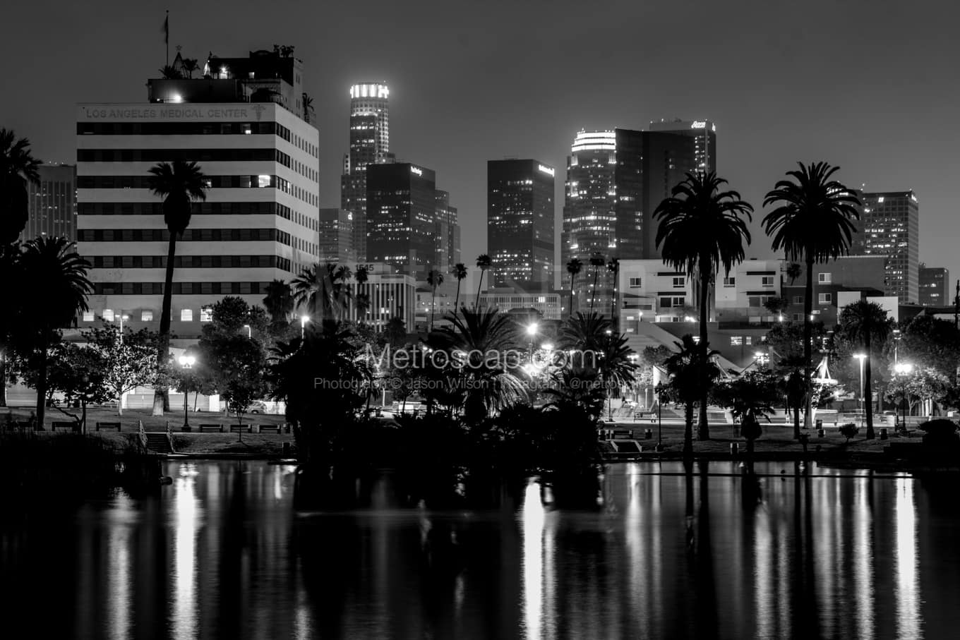 Black & White Los Angeles Architecture Pictures